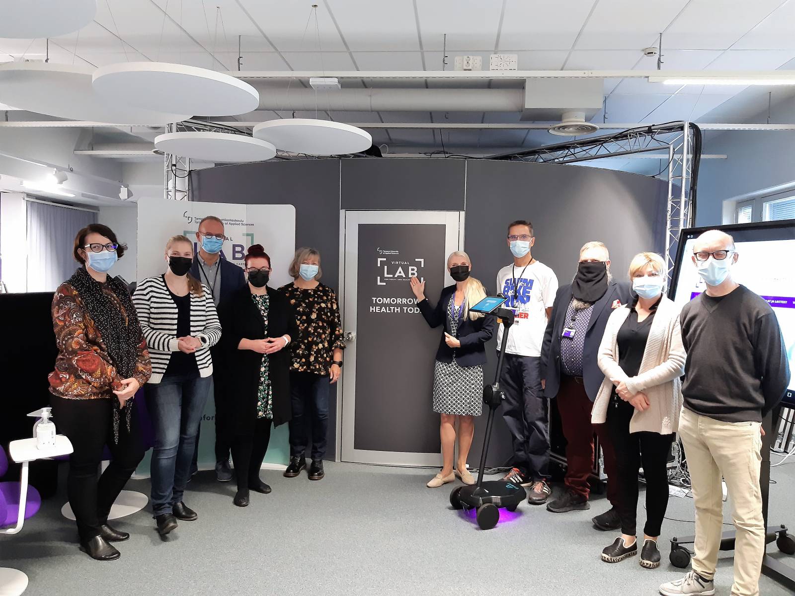 Labissa kävi maakuntakorkeakoulun vieraita 27.8.2021