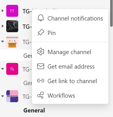 kanavan ilmoitusasetukset