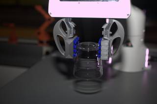 Valokuva 3d tulostetusta osasta.