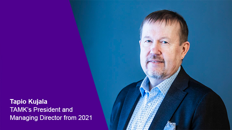 Tapio Kujala, TAMK's president and managing director.