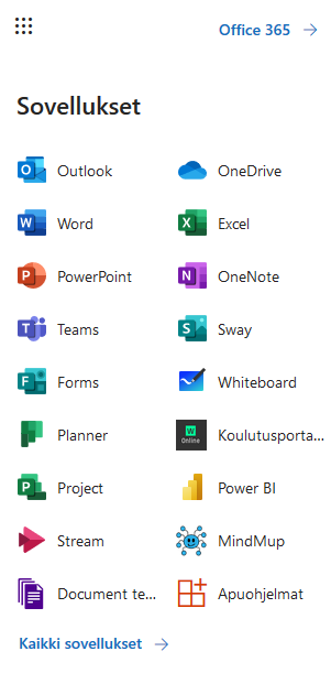 o365 apps