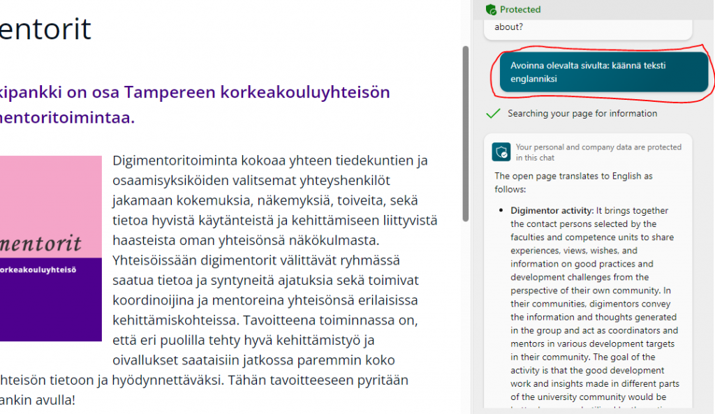 tekoälyn käännös