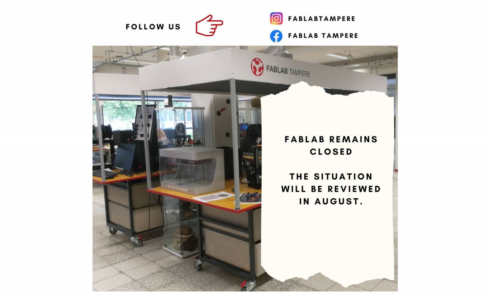 Illustrative image, illustration of FabLab's status.