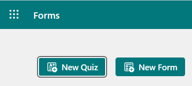 luo uusi lomake tai kysely