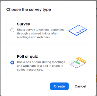 Valitse kyselytyypeistä haluamasi