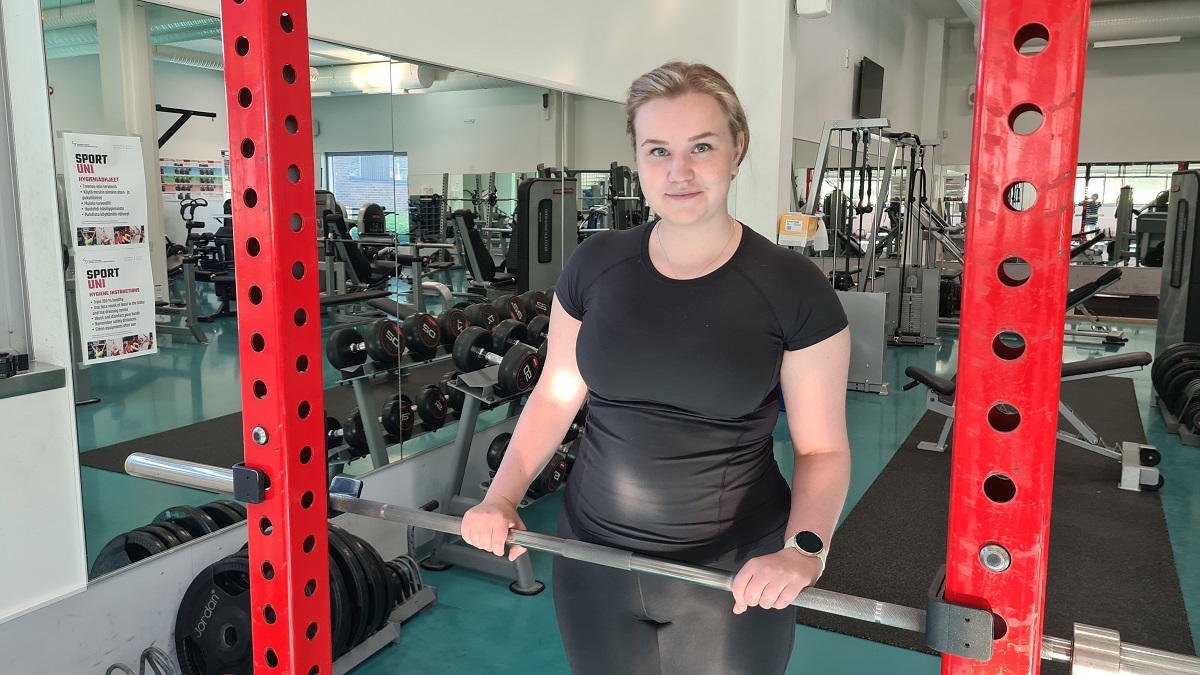 Jutta Remes SportUnin salilla