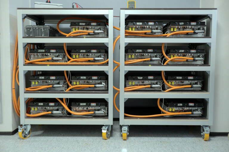 Battery module testing