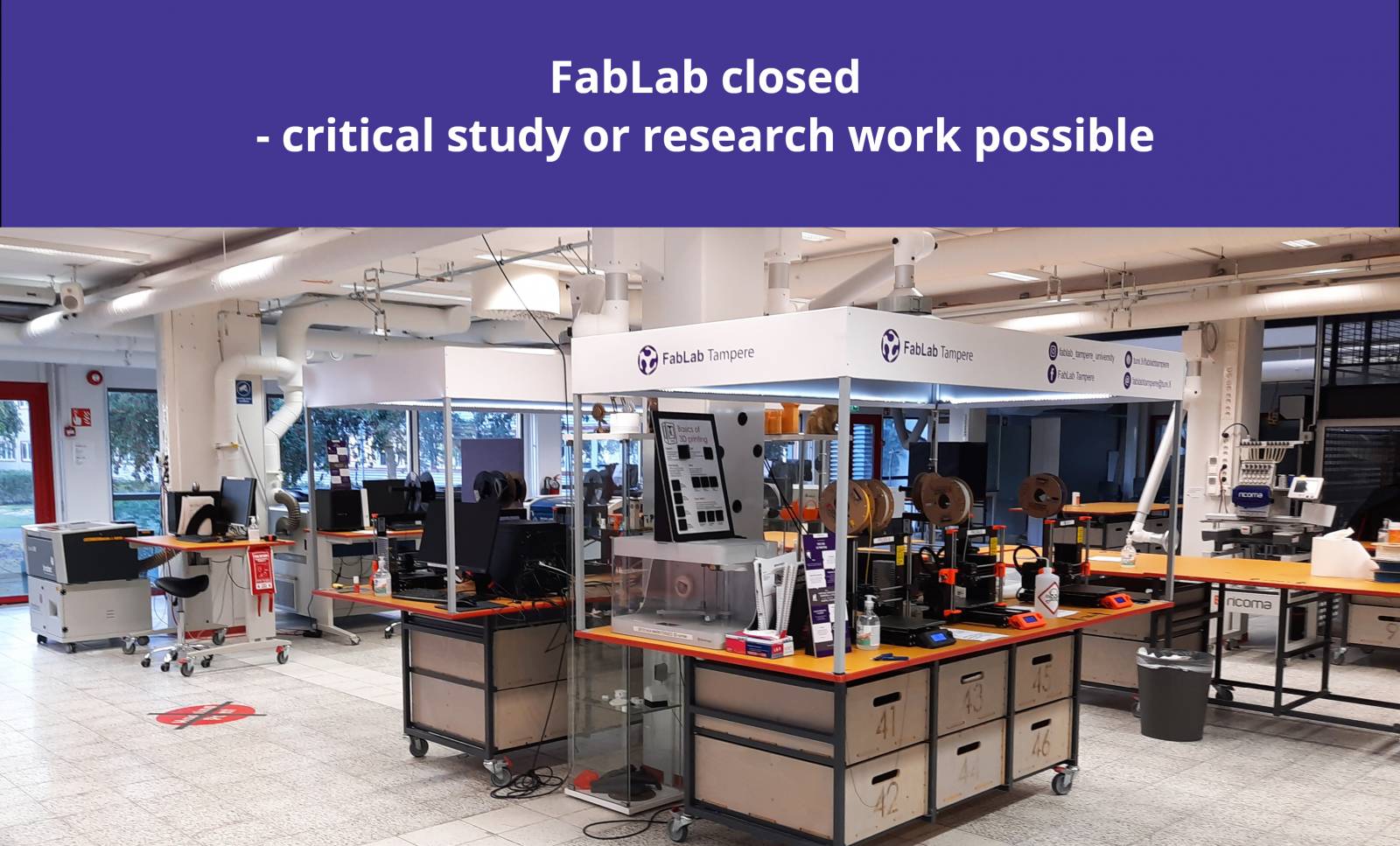 Illustrative image, illustration of FabLab's status.