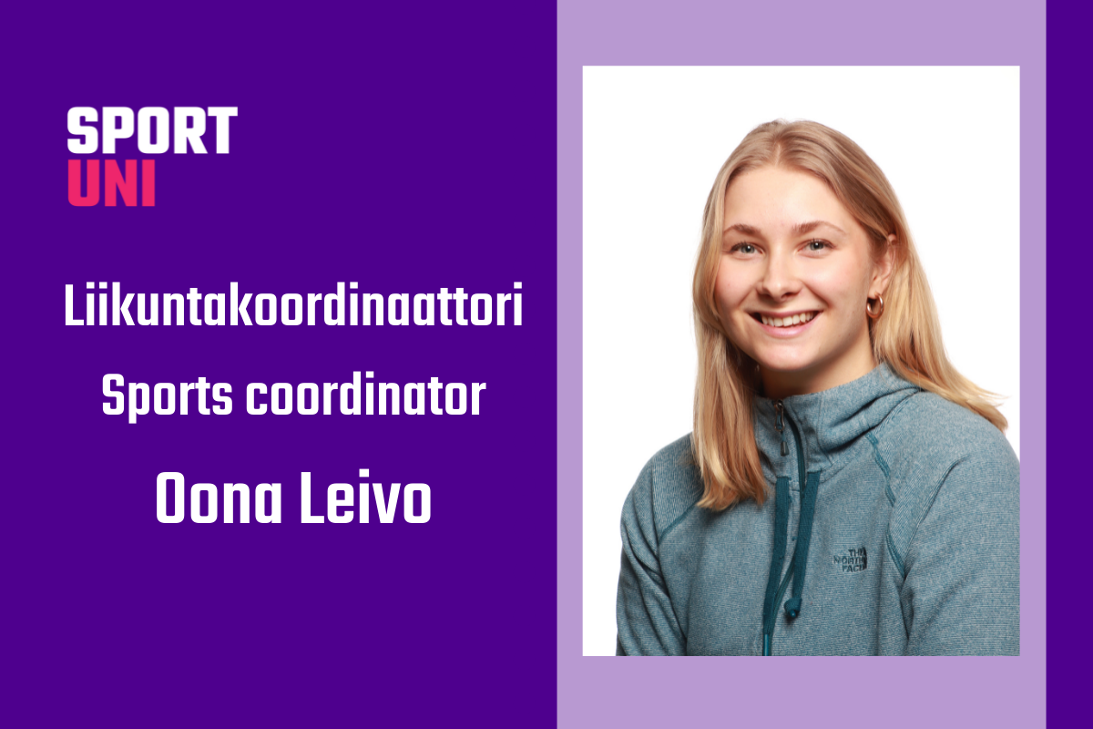 Oona Leivo, liikuntakoordinaattori