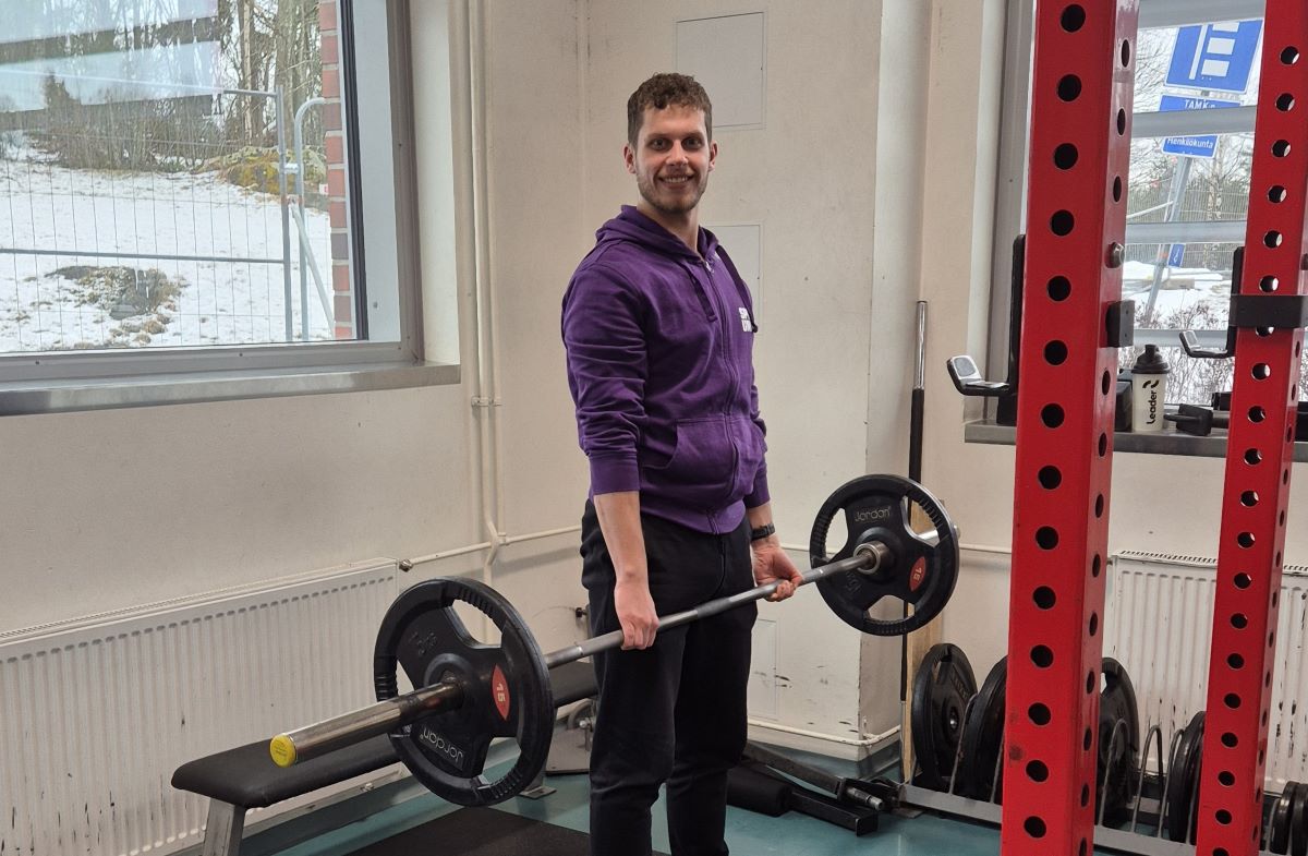 Radu Meulendijks in SportUni Kauppi