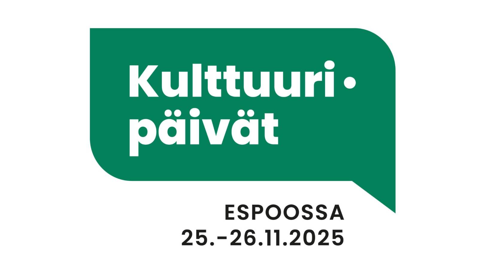 Kulttuuripäivät Espoossa 25.-26.11.2025