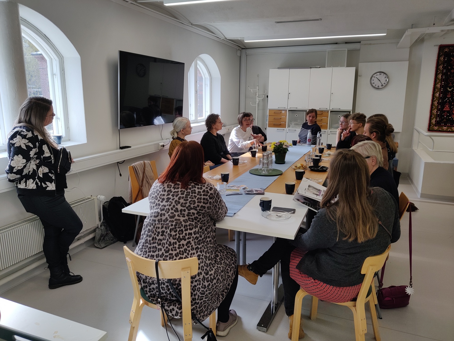 Pirkanmaan luovat tuottajat ry:n tuottajakahvit Taito Pirkanmaalla perjantaina 9.5.2025.