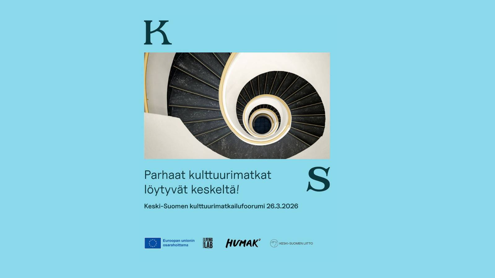 Parhaat kulttuurimatkat löytyvät keskeltä! Keski-Suomen kulttuurimatkailufoorumi 26.3.2026.