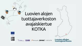 Luovien alojen tuottajaverkoston avajaiskiertue KOTKA