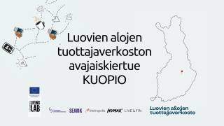 Luovien alojen tuottajaverkoston avajaiskiertue KUOPIO