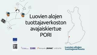 Luovien alojen tuottajaverkoston avajaiskiertue PORI