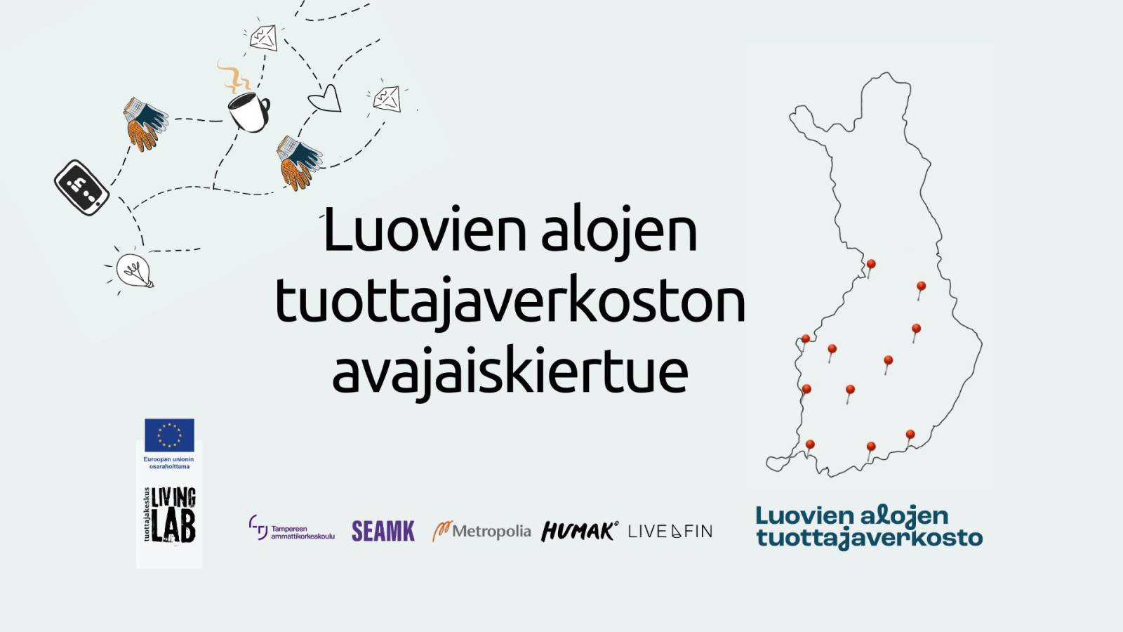 Luovien alojen tuottajaverkoston avajaiskiertue