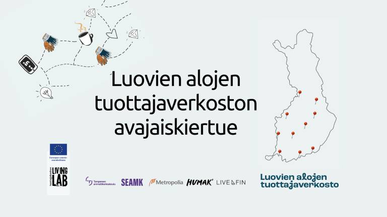Luovien alojen tuottajaverkoston avajaiskiertue