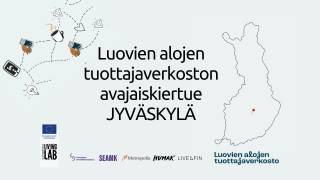 Luovien alojen tuottajaverkoston avajaiskiertue Jyväskylä
