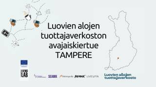 Luovien alojen tuottajaverkoston avajaiskiertue Tampere