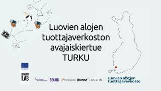 Luovien alojen tuottajaverkoston avajaiskiertue TURKU
