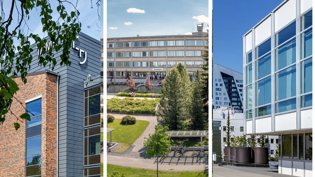 Campuses in summer.