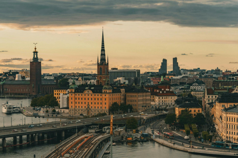 Picture of Stockholm at dusk
