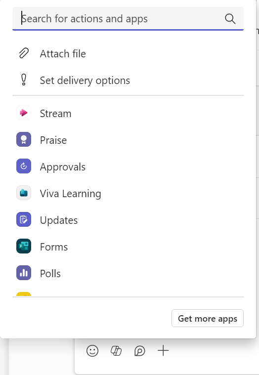Voit lisätä muita M365-työkaluja