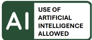 Use of AI allowed
