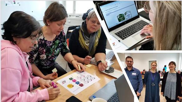 Ohjauspajatyöskentelyä Tredulla.