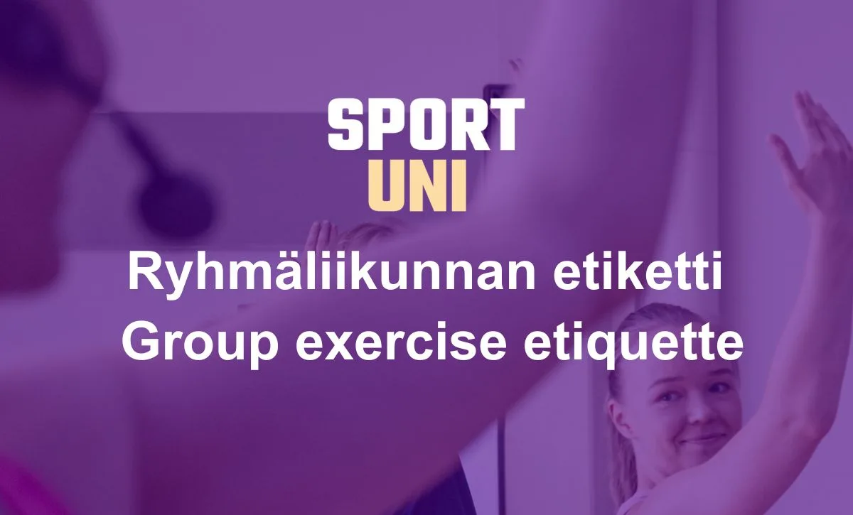 Ryhmäliikunnan etiketti