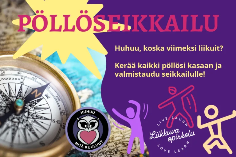Pöllöseikkailu, huhuu koska viimeksi liikuit?