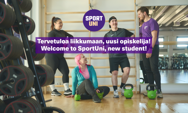Tervetuloa uusi opiskelija