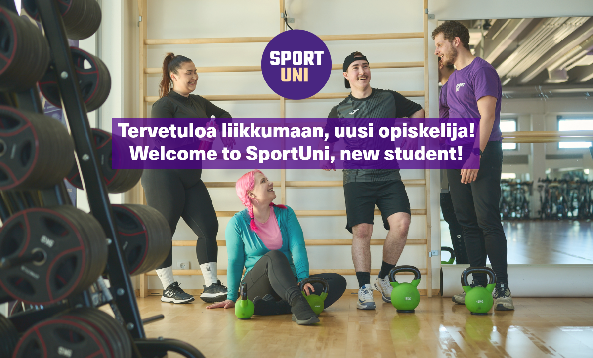 Tervetuloa uusi opiskelija