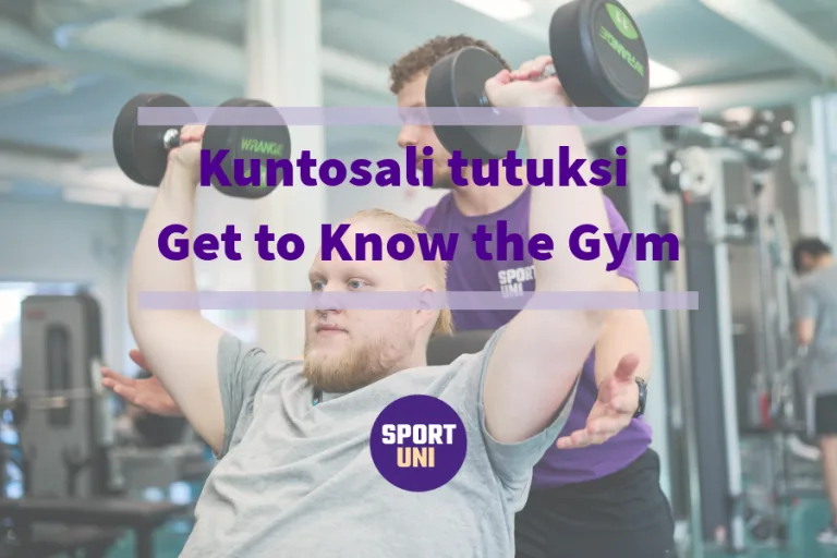 Kuntosali tutuksi