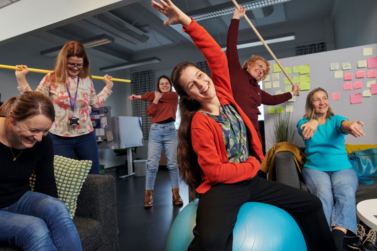 Liikkumisesta on useita hyötyjä.