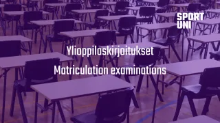 Matricular examinations