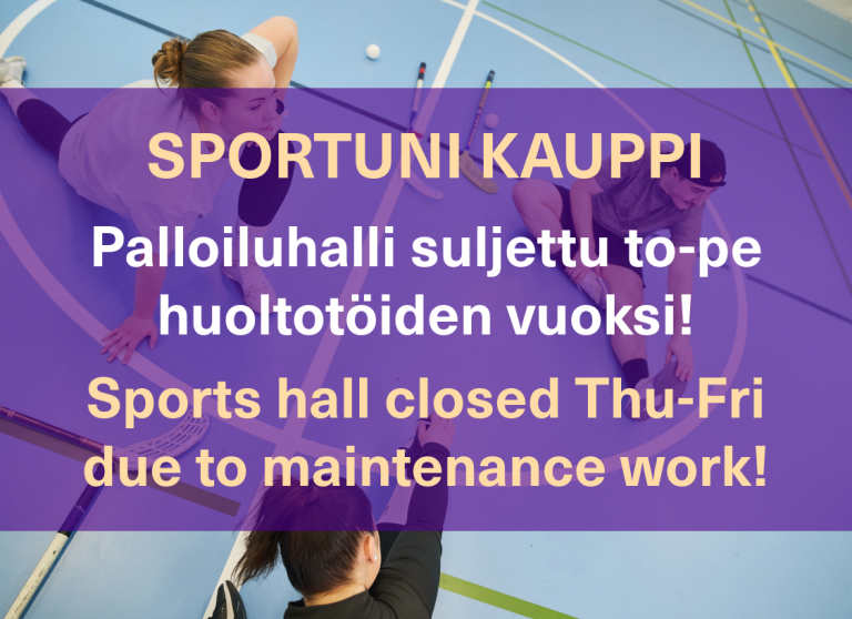 Sports Hall closed