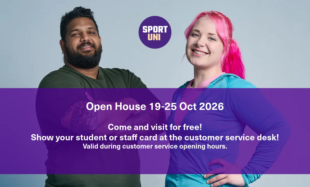 Open House week at SportUni