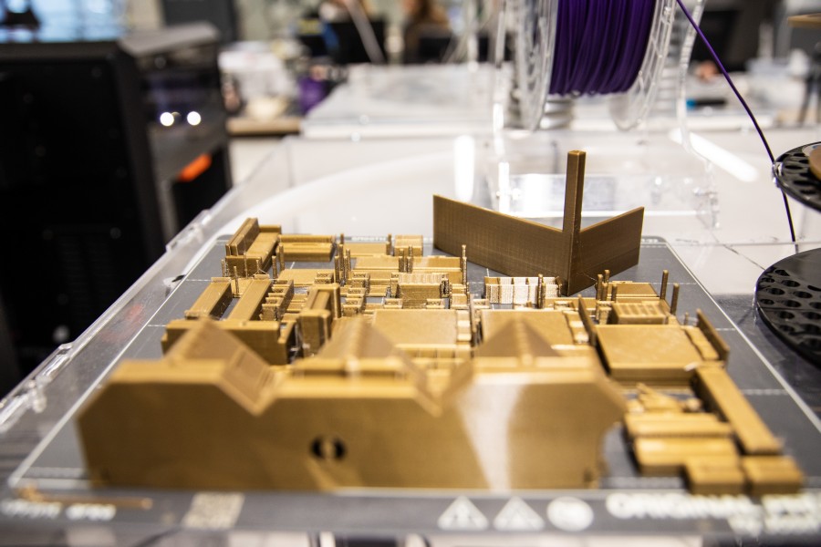 Kuva 3D-tulostuksesta