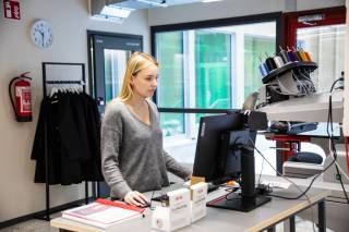 Kuva brodeerauskonepisteeltä. 