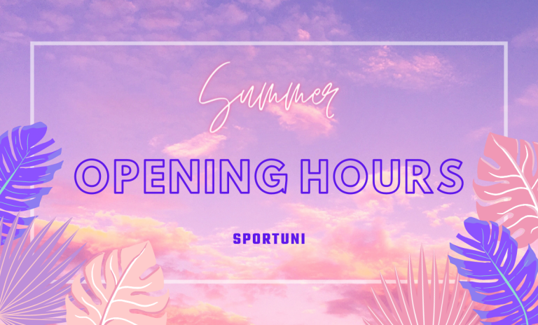 Summer opening hours