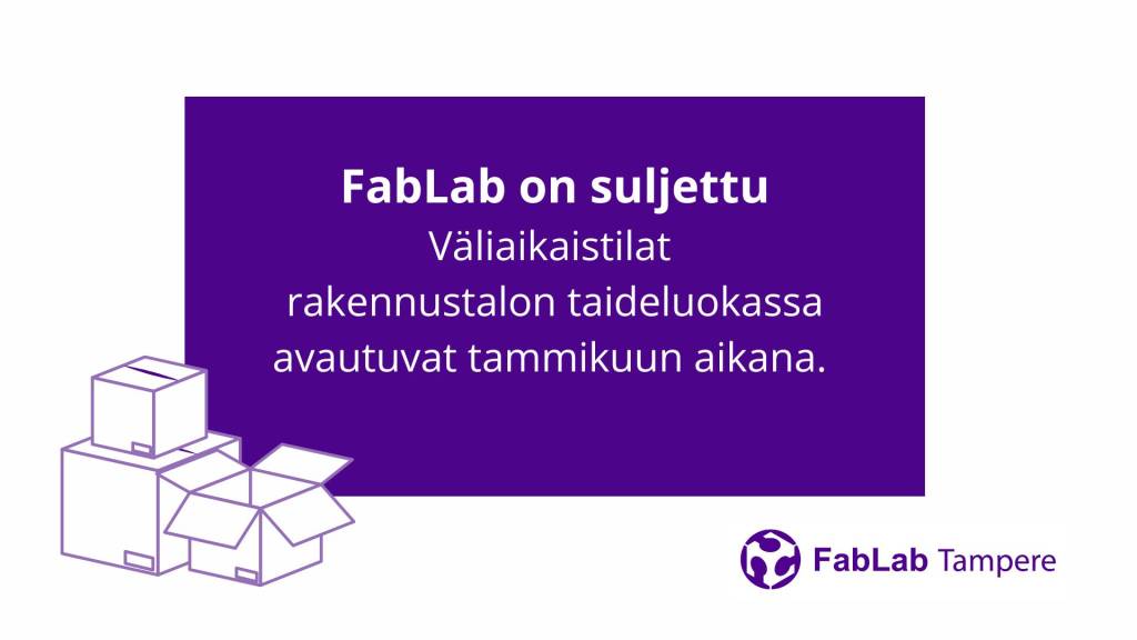 FabLab suljettu