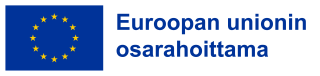 Euroopan Unionin osarahoittama -logo