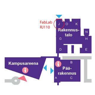 Campus area map